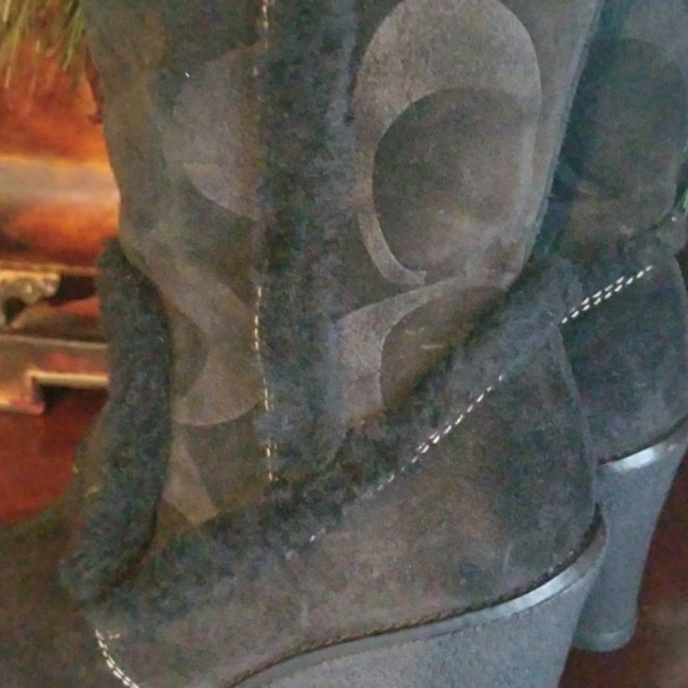 Coach Wedge Boots - Picture 3 of 8